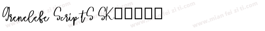 Grenelefe ScriptS SK字体转换